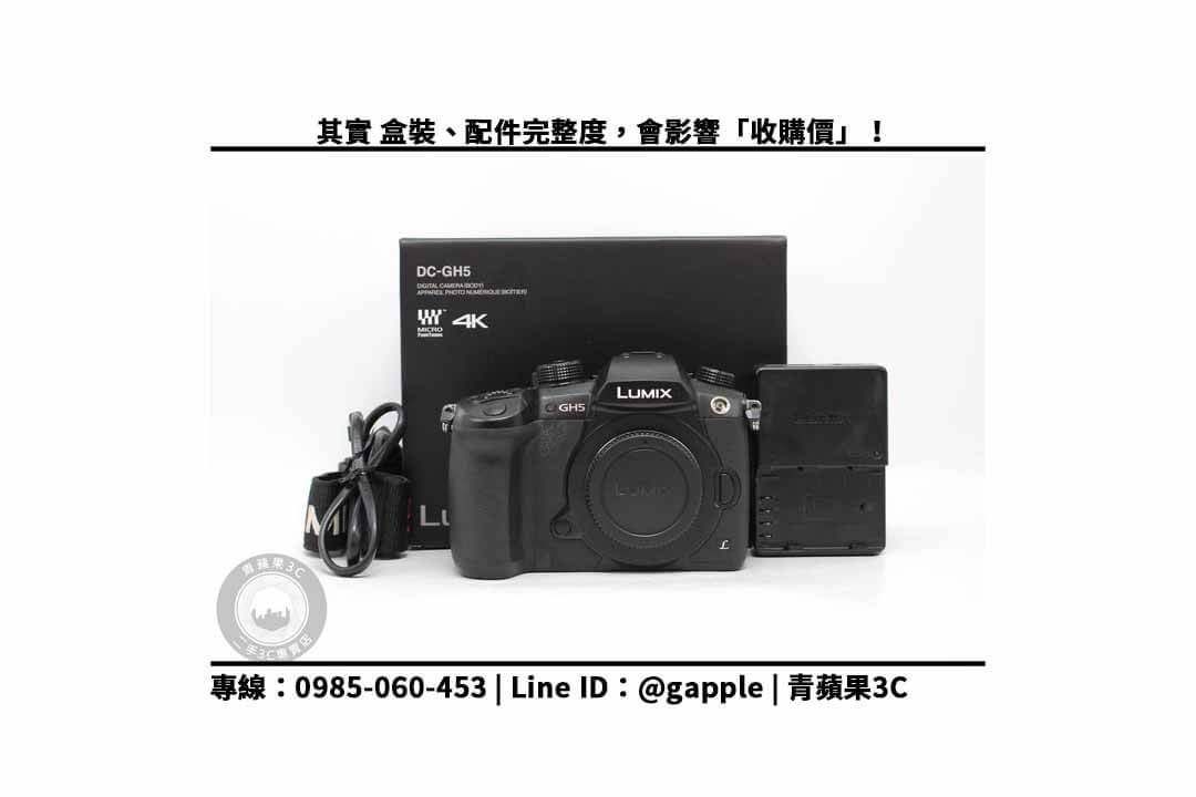 lumix gh5盒裝配件